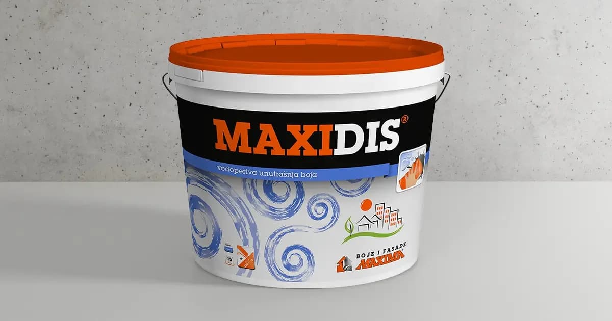 BOJA UNUTRAŠNJA MAXIDIS 5 lit