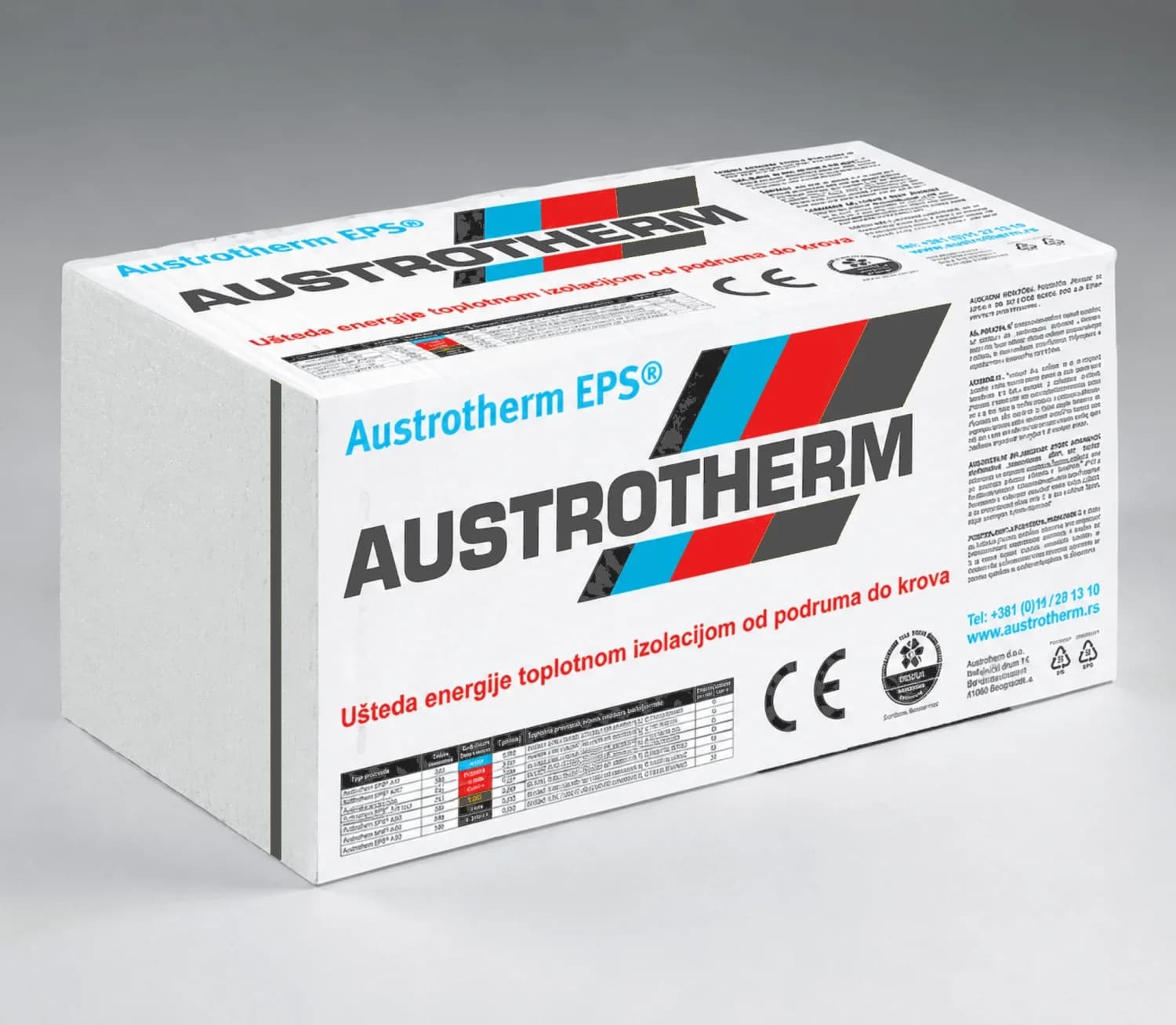STIROPOR A120 100x50x3 (25g)