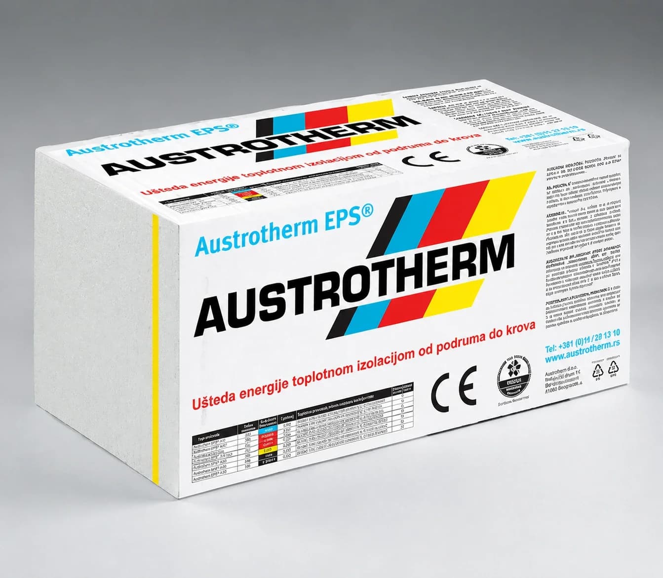 STIROPOR A100 100x50x3 (20g)