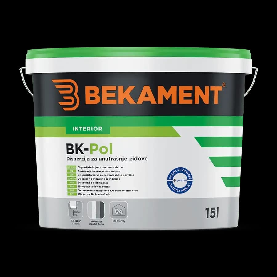 BOJA UNUTRAŠNJA BK-POL 25KG BEKAMENT