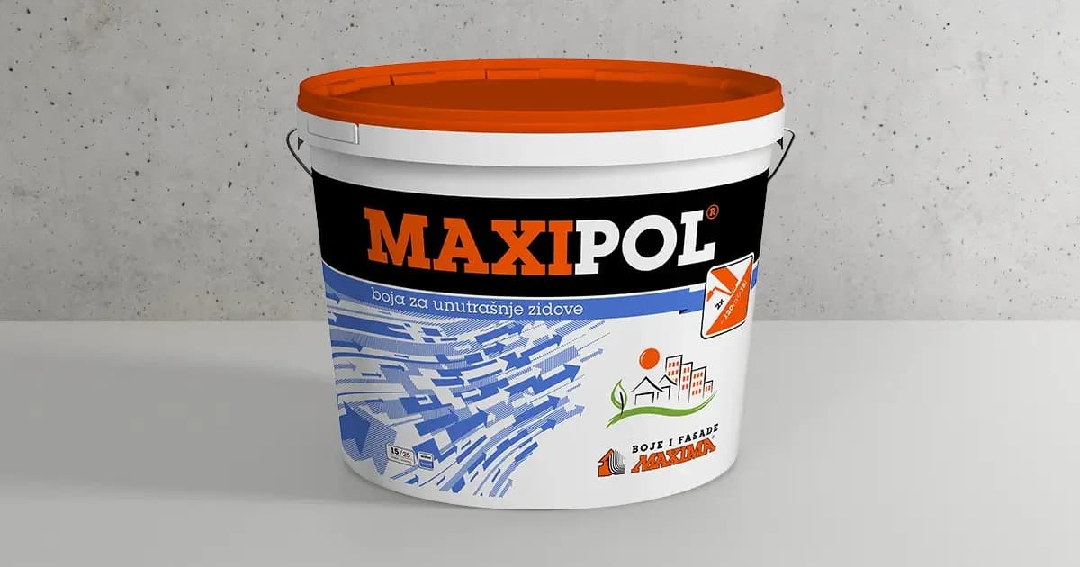 BOJA UNUTRAŠNJA MAXIPOL 10L
