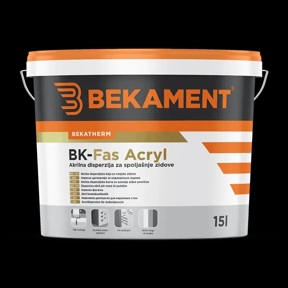 BOJA SPOLJAŠNJA BK-FAS ACRYL 25KG (15LIT)